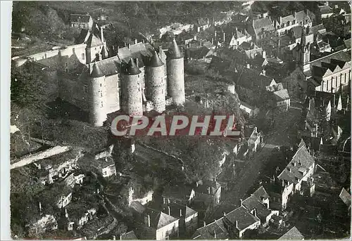 Moderne Karte Luynes En Touraine Le Chateau et la Ville Vue aerienne