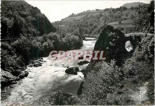 Moderne Karte Uxassou (Basses Pyrenees) La Pays Basque Le Pas de Roland