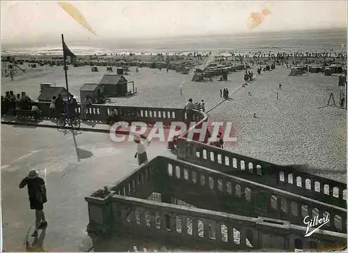 Cartes postales moderne Soulac sur Mer La Plage Vue du Ponton