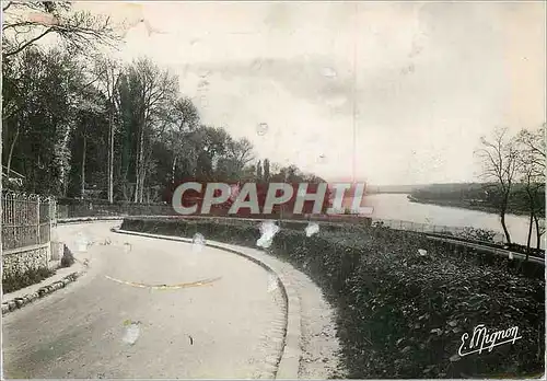 Moderne Karte Vaux le Penil (S et M) La Descente sur les Promenades de Vaux