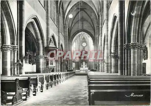 Cartes postales moderne Marmoutier Eglise Abbatiale L'Interieur