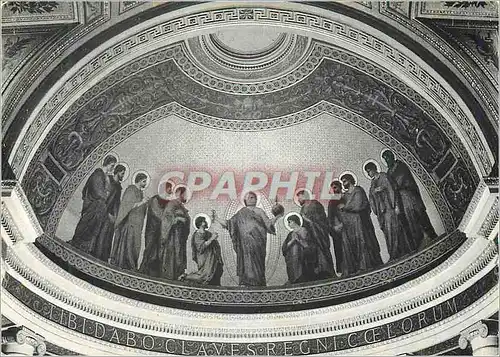 Cartes postales moderne Rennes Cathedrale Saint Pierre Le Choeur (Cul de four de la Voute) Je te Donnerai les Clefs du R