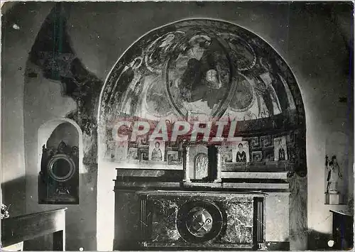 Cartes postales moderne Chateau des Allinges (Haute Savoie) Fresque de la Chapelle (Xe Siecle)