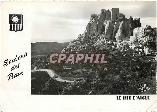Cartes postales moderne Les Baux (B du R) La Provence Vue sur les Ruines du Chateau Feodal