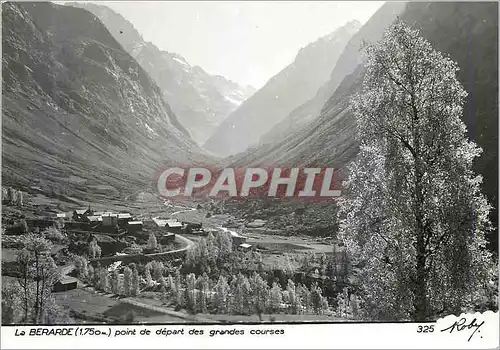Cartes postales moderne La Berarde (1750 m) Point de Depart des Grandes Courses