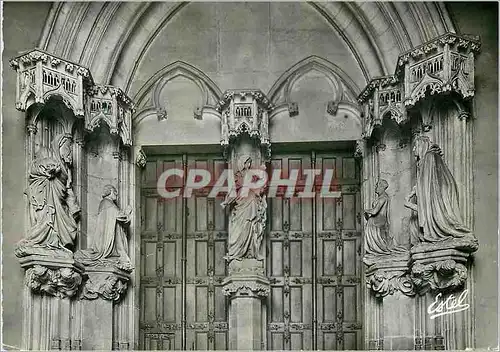Cartes postales moderne Dijon La Chartreuse de Champmol Le Portail de l'ancienne Chapelle