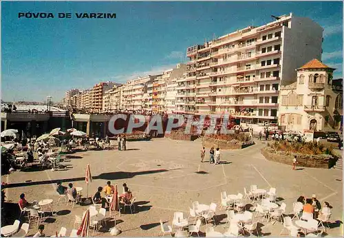 Cartes postales moderne Povoa de Varzim Portugal Esplanada do Carvalhido Avenida dos Banhos