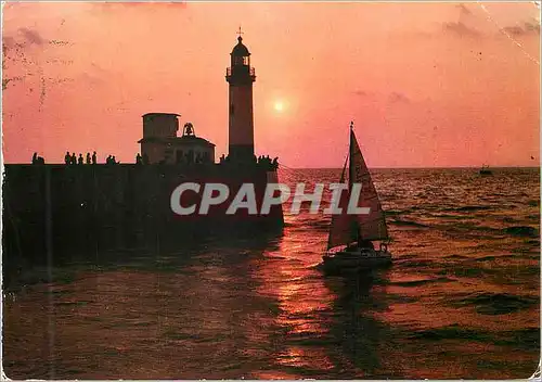Cartes postales moderne Grece Bateau Phare
