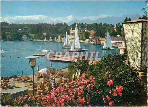 Cartes postales moderne Velden Westbucht Worther See Austria