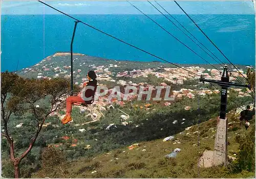 Cartes postales moderne Capri Telesiege du Mont Solaro