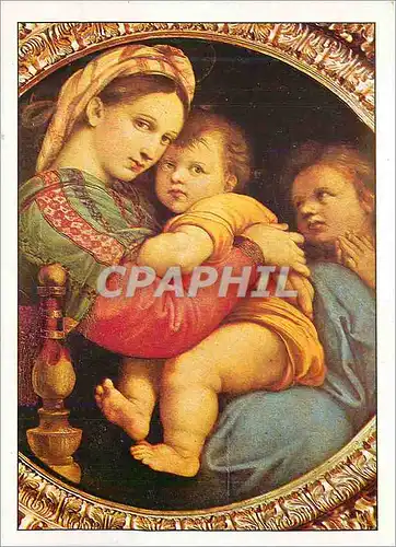 Cartes postales moderne Florence Palais Pitti Raphael Raffaello Santi ou Sanzio Ne a Urbino 1483 Mort a Rome 1520 la Vie
