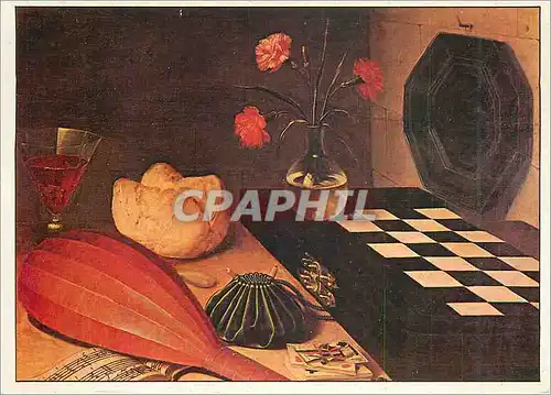 Cartes postales moderne Paris Musee du Louvre Baugin Lubin Ne a Pithiviers vers 1612 Mort a Paris 1663 Nature Morte a l'