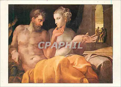 Cartes postales moderne New York Collection Wildenstein Primatice Francesco Ne a Bologne 1504 Mort a Paris 1570 Ulysse e