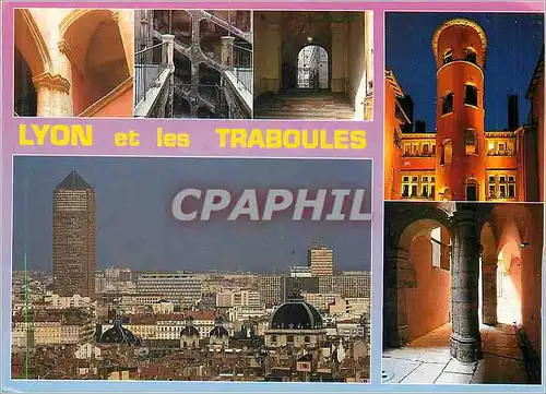 Cartes postales moderne Lyon Rhone France les Traboules de Lyon