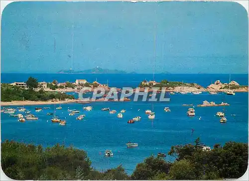 Cartes postales moderne Isolella Panorama de la Corse la Pointe des Sette Nave Cap Rocheux et Baie de Sable fin Cernes p