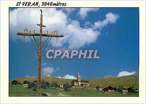 Cartes postales moderne St Veran 2040m Hautes Alpes Images de France la Plus Haute Commune d'Europe
