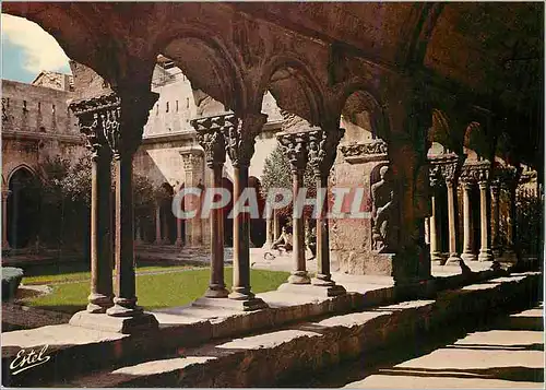 Cartes postales moderne Arles (Bouches du Rhone) en Provence Galerie Romane du Cloitre Saint Trophime (XIIe s)