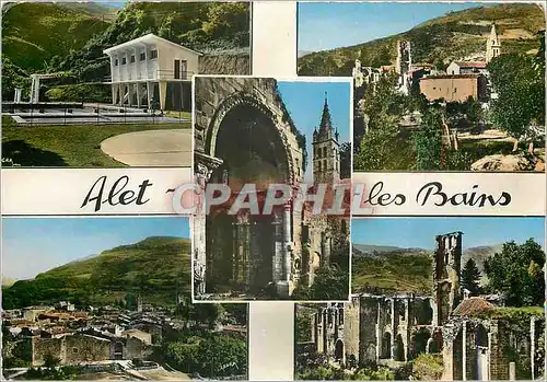Cartes postales moderne Alet les Bains (Aude)
