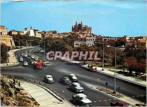 Cartes postales moderne Palma de Mallorca Automobiles