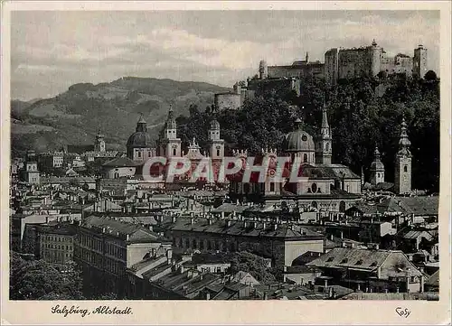 Moderne Karte Salzburg Altstadt