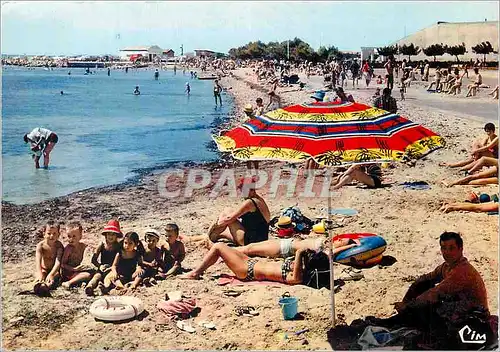 Moderne Karte Meze (Herault) la Plage Enfants