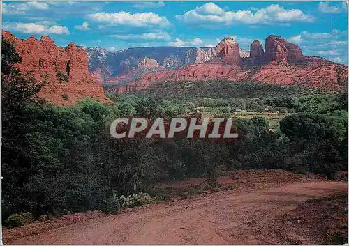 Cartes postales moderne Arizona Oak Creek Canyon This Beautiful Valley can be seen from the Red Rock Loop Road near Sedo