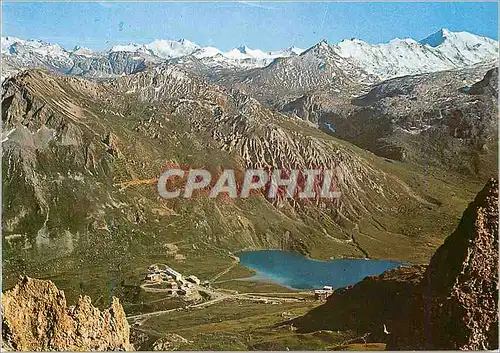 Cartes postales moderne Super Tignes Altitude 2100m vue Depuis l'Aiguille Percee au Fond la Chaine de la Vanoise