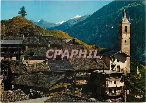Cartes postales moderne En Tarentaise le Village de la Gurraz et le Mont Blanc