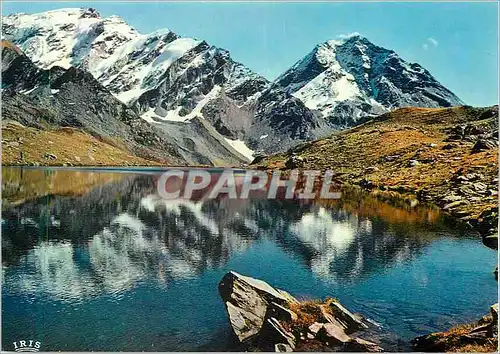 Cartes postales moderne Haute Tarentaise (Savoie) le Lac Verdet et le Massif du Ruitor (3686m) a Droite le Bec de l'Ane