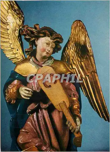 Moderne Karte Ulmer Meister um 1515 Geige Spielender Engel aus dem Talheimer Altar