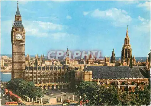 Cartes postales moderne Big Ben and Parliament Square London