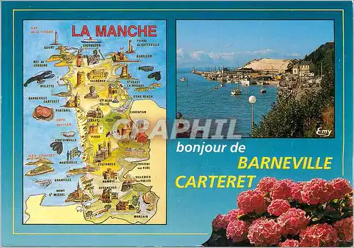 Cartes postales moderne Barneville Carteret (Manche)