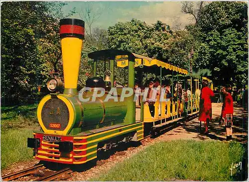Cartes postales moderne Paris Bois de Boulogne Le Petit Train du Jardin d'acclimatation