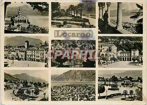 Cartes postales moderne Locarno