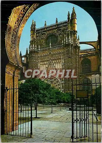 Moderne Karte Sevilla Cathedral Porte de la Conception