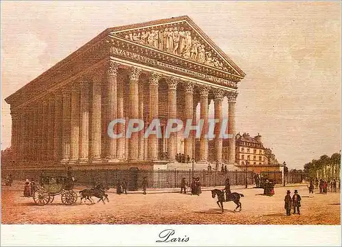Cartes postales moderne Paris Au temps jadis La Madeleine