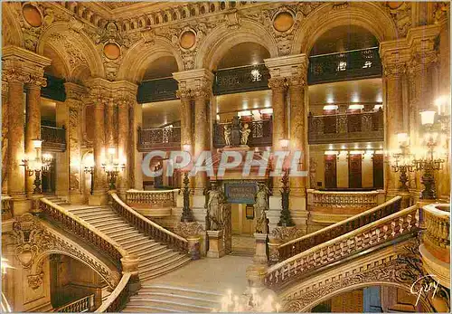 Cartes postales moderne Paris et ses Merveilles Theatre de l'Opera (1862 1875) Academie National de Musique Le Grand Esc