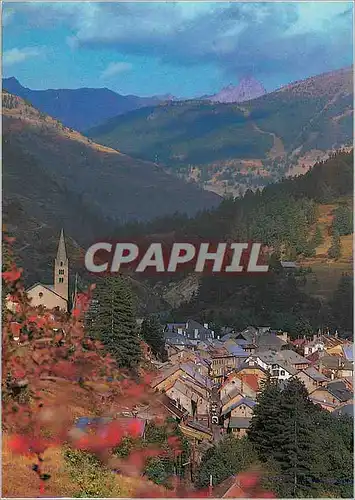 Moderne Karte Images de France Hautes Alpes Aiguilles Vue panoramique