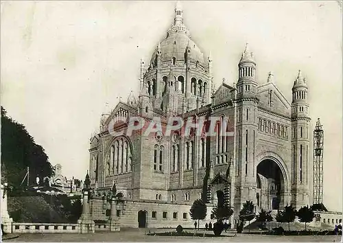 Cartes postales La Basilique de Lisieux Etat actuel des Travaux