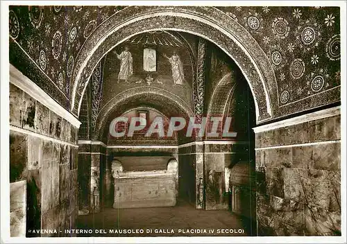 Cartes postales moderne Ravenna Interno del Mausoleo Di Galla Placidia(V Secolo)