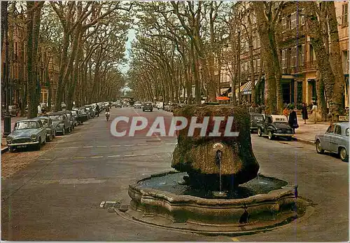 Cartes postales moderne La Cite du Roy Rene Aix en Provence Fontaine Thermale sur le Cours Mirabeau