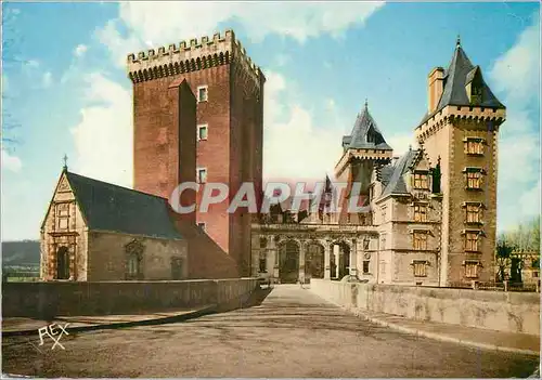 Moderne Karte PAU (B P) Entree du Chateau Henri IV