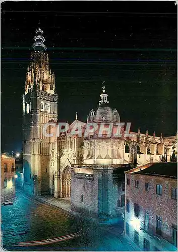 Cartes postales moderne Toledo Vue Nocturne