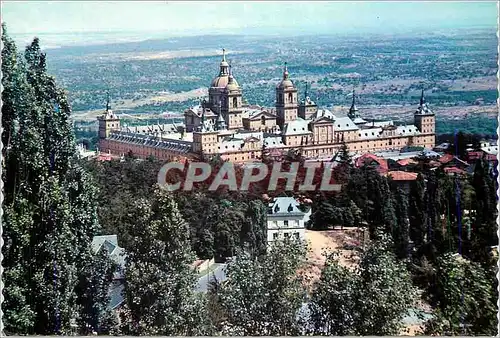 Moderne Karte El Escorial Monastere Vue generale