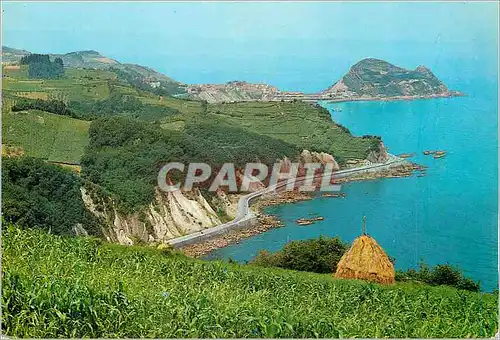 Cartes postales moderne Guetaria Vue panoramique