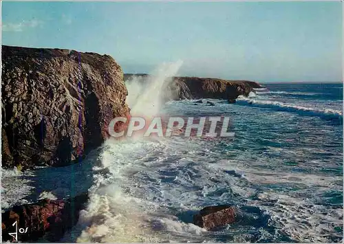 Cartes postales moderne Quiberon Mer agitee sur la Cote Sauvage La Bretagne en Couleurs