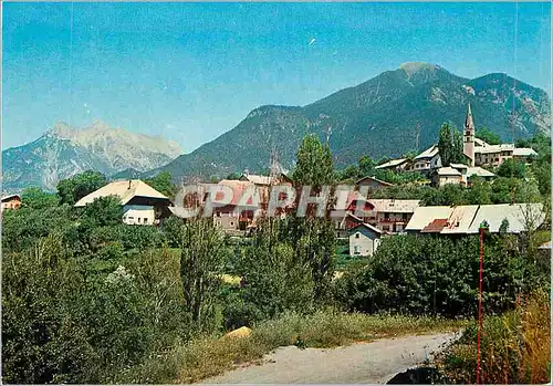 Moderne Karte Les Hautes Alpes Environs de Guillestre Le Village du Risoul