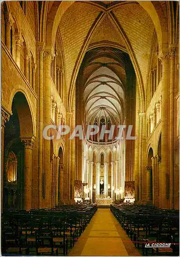 Cartes postales moderne Le Mans (Sarthe) La Cathedrale Saint Julien (XIIe et XIIIe siecles)
