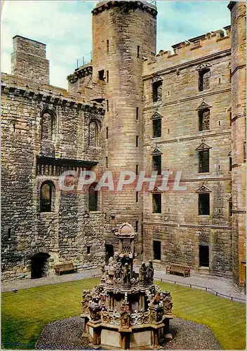 Cartes postales moderne Linlithgow Place The inner Close and Fountain