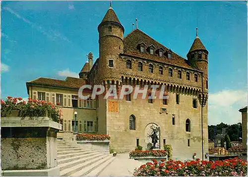 Moderne Karte Lausanne Le Chateau